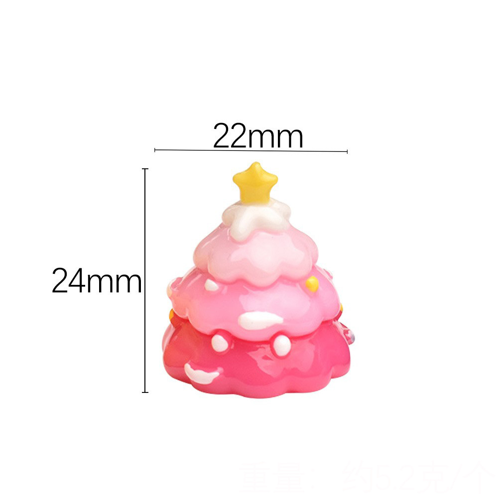 3:Gradient pink christmas tree