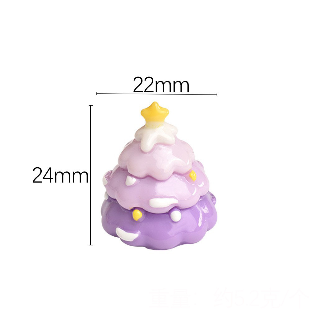 4:Gradient purple christmas tree