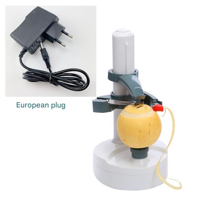 White EU plug