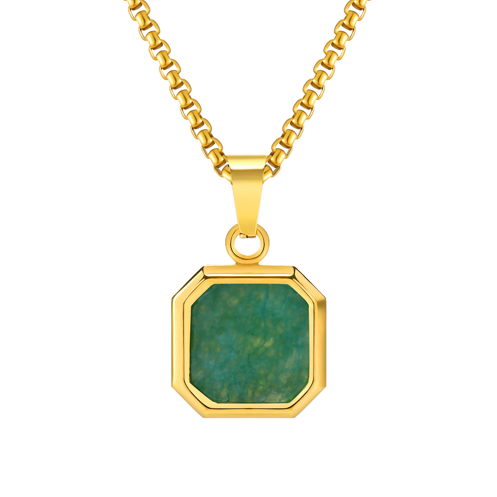 25:Green Aventurine Pendant