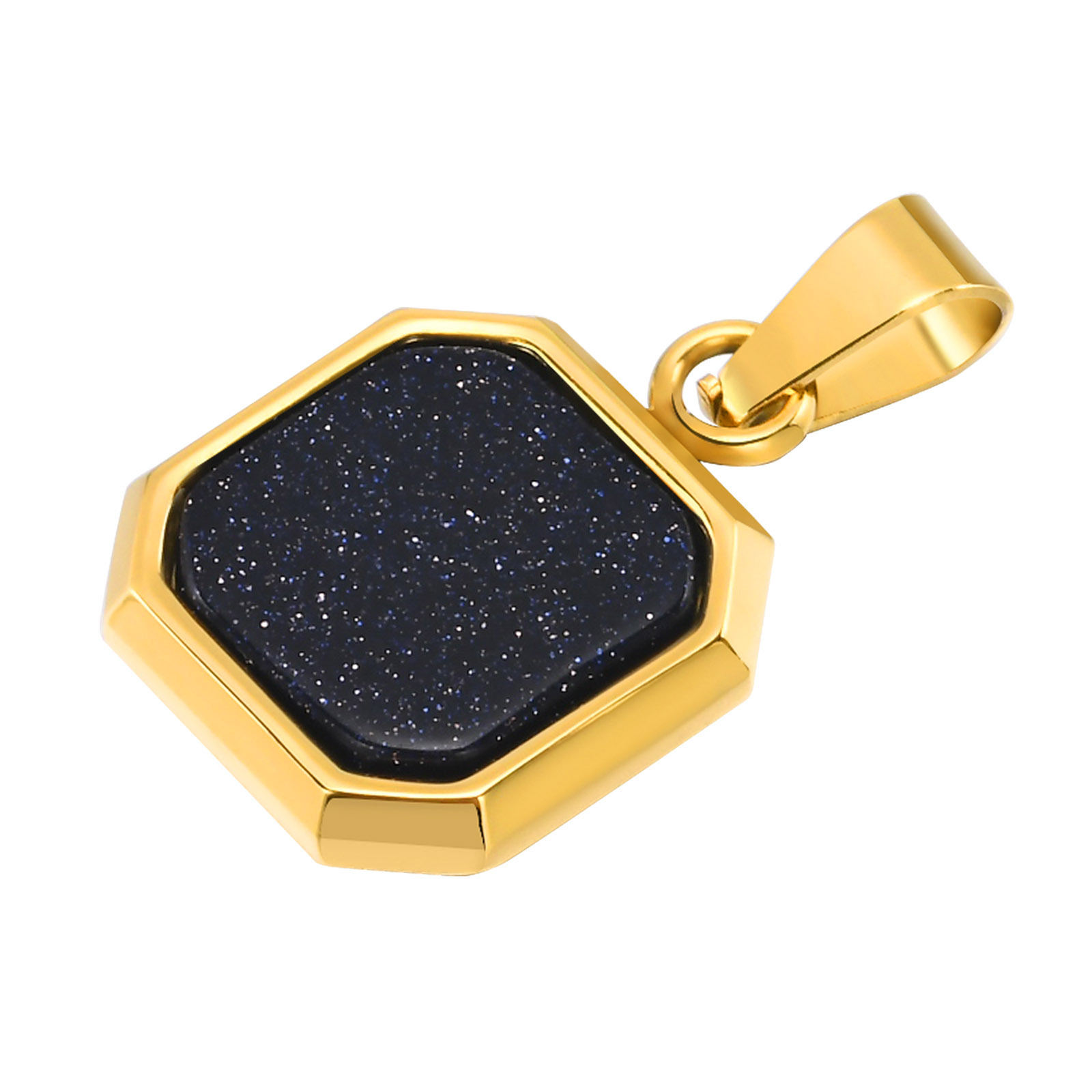26:Blue Goldstone Pendant