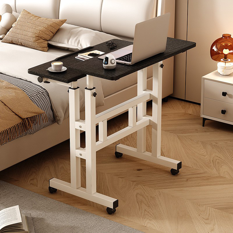 Black brushed wire The desktop size is 60*60 and the height adjustment is 70*110