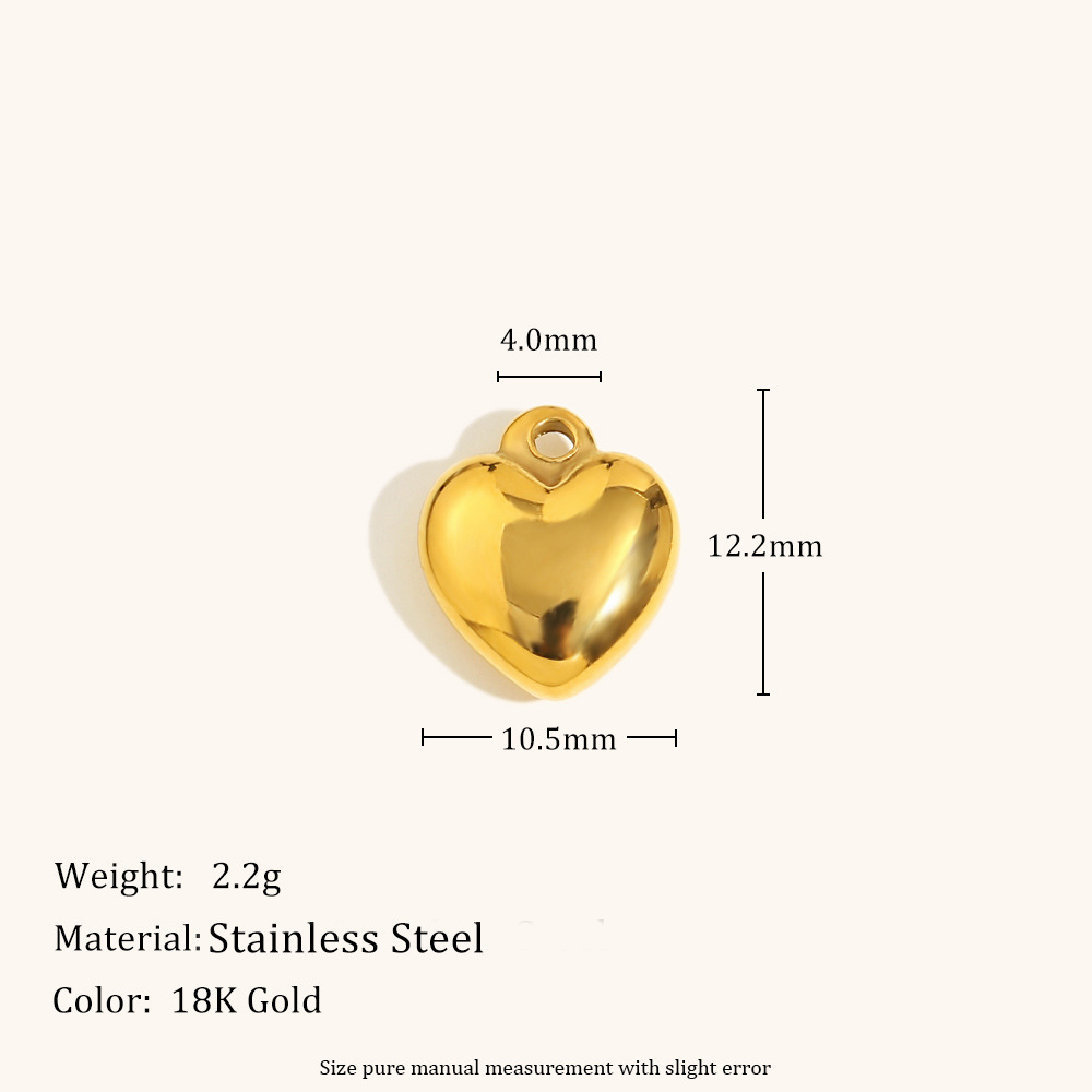 Love pendant-gold-small