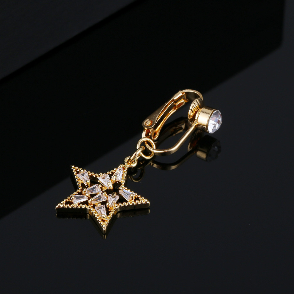 8:Five-pointed star gold