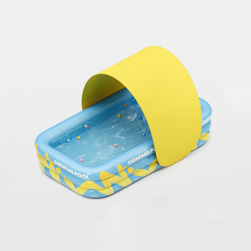 1.5m/3-layer pool with sunshade 318x115cm