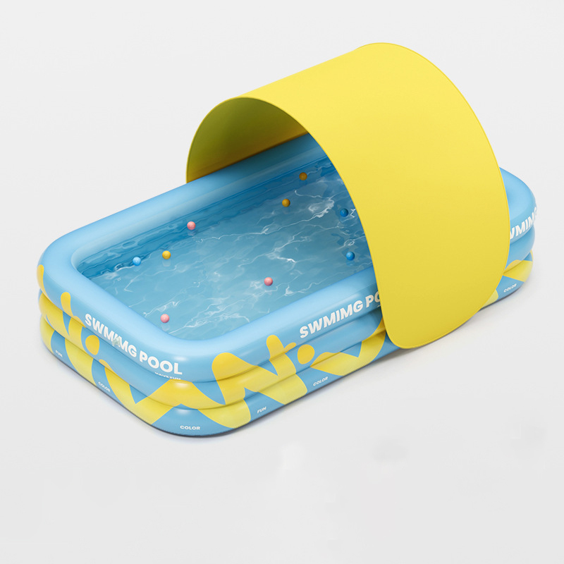 2.1m/3-layer pool with sunshade 318x115cm