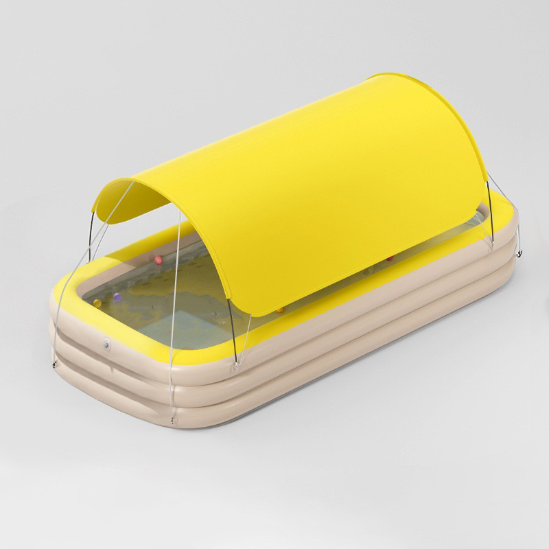 Yellow 3m triple   awning