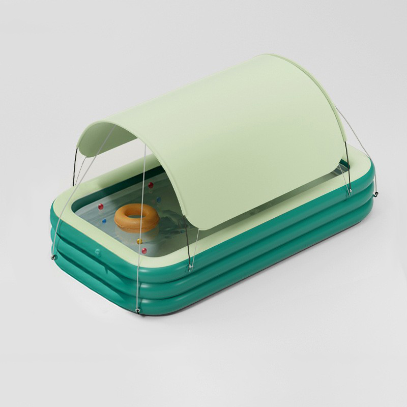 Green 2.6m triple   awning