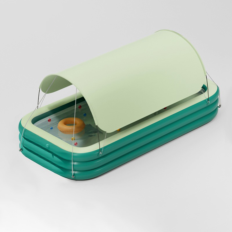 Green 3m triple   awning