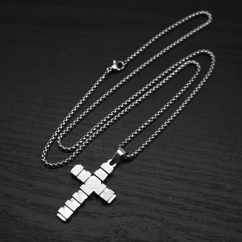 6:Steel color with 2mm55cm square pearl chain