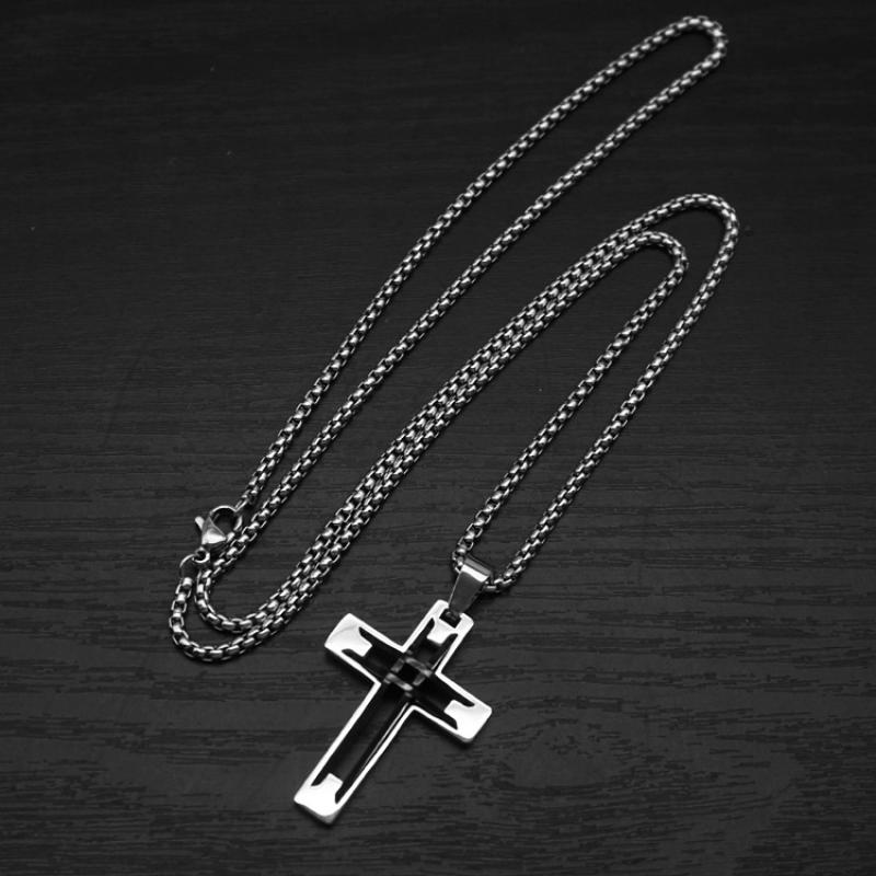 12:Black with 2mm55cm square pearl chain