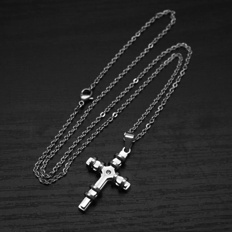 5:Steel color with 2mm50cmo chain