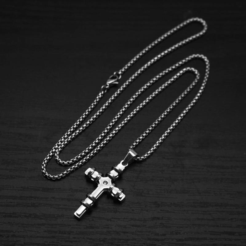 6:Steel color with 2mm55cm square pearl chain