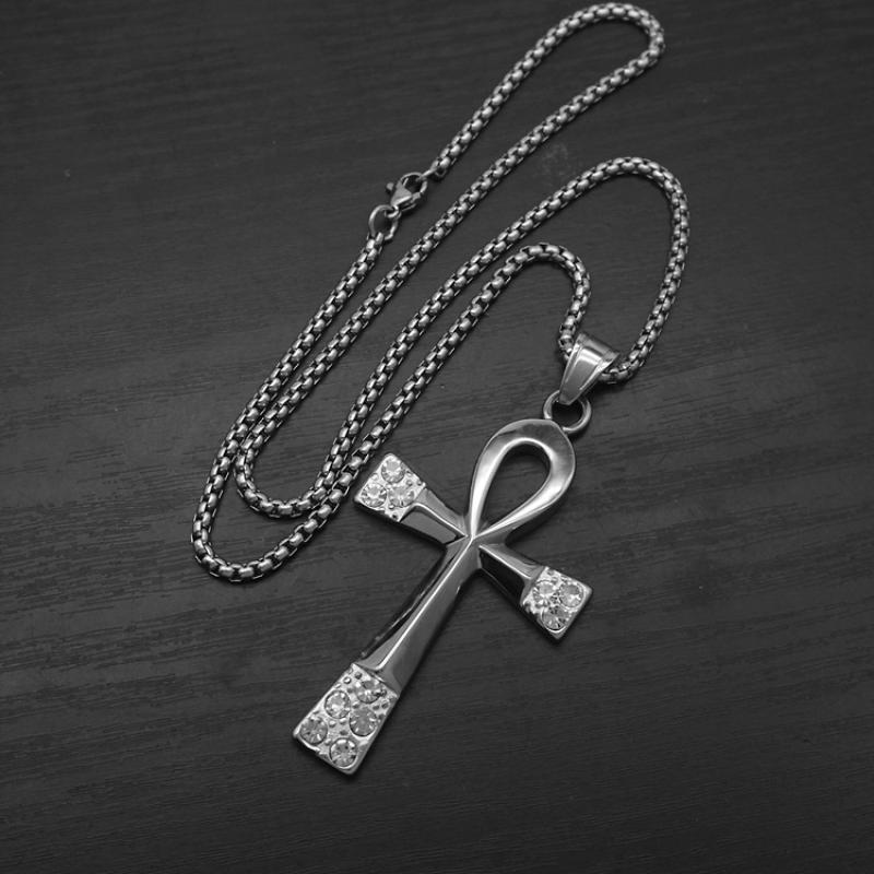 2:Steel color with 60cm square pearl chain