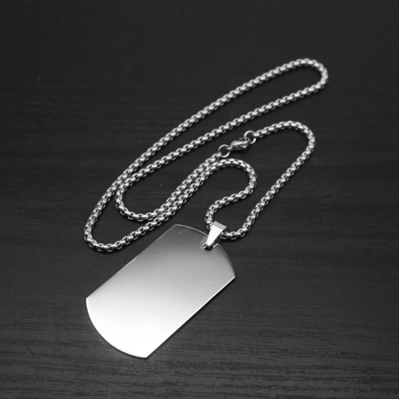 2:Fang brand large steel color with 3mm60cm square pearl chain
