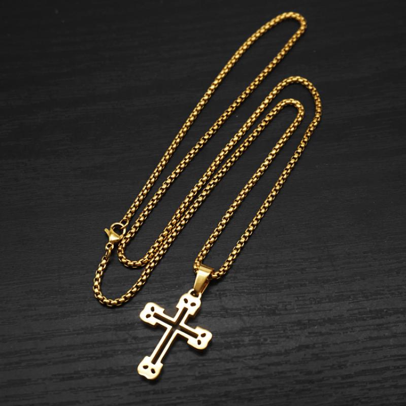 12:Model b gold with 2mm55cm square pearl chain