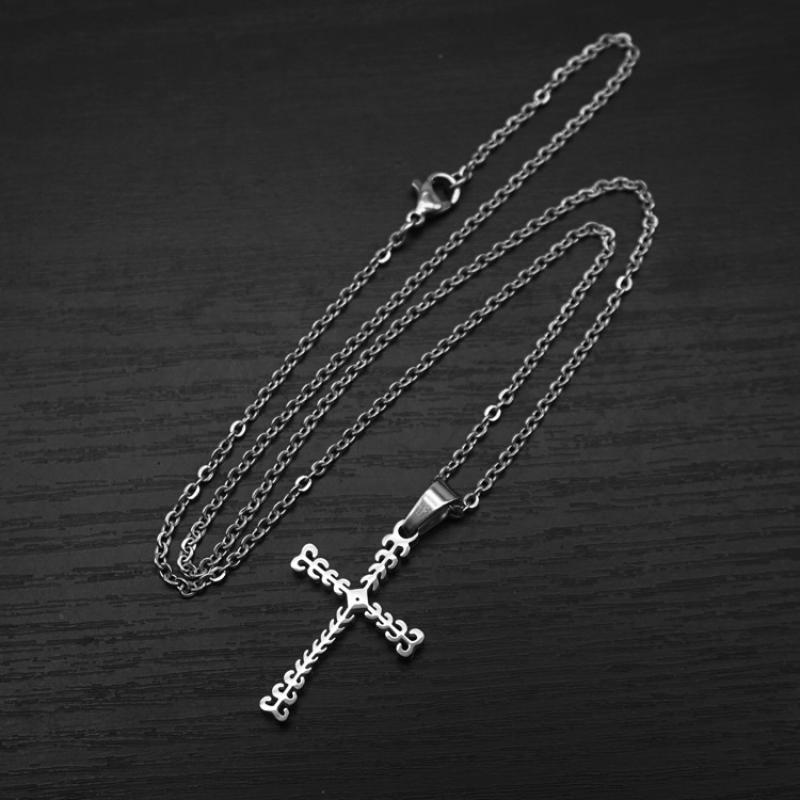2:Type a steel color with 2mm50cmo chain