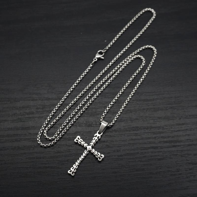 3:Type a steel color with 2mm55cm square pearl chain