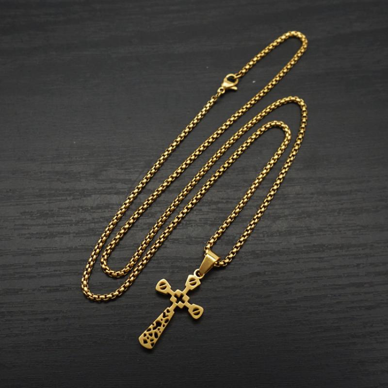 12:Model b gold with 2mm55cm square pearl chain