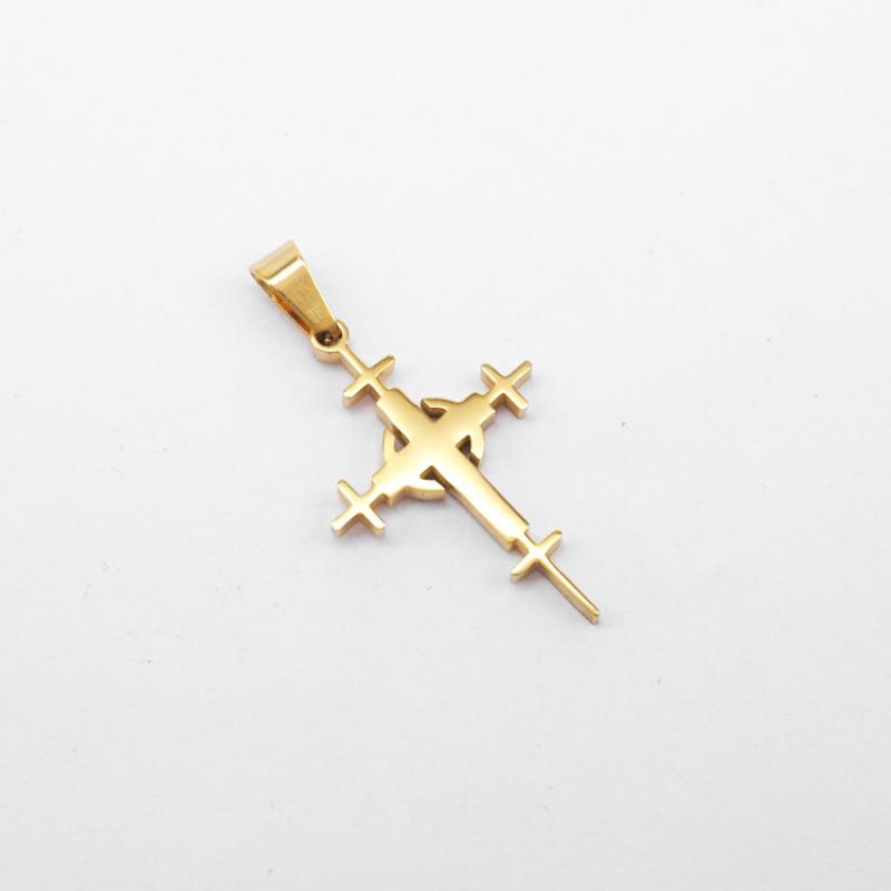 16:C style gold without chain
