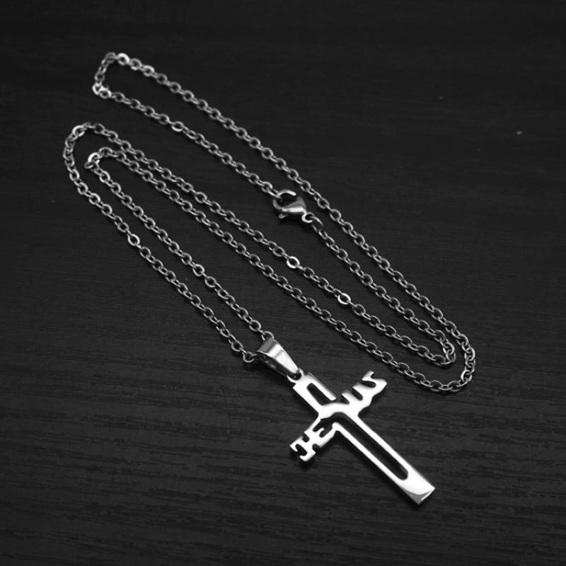 2:Type a steel color with 2mm50cmo chain