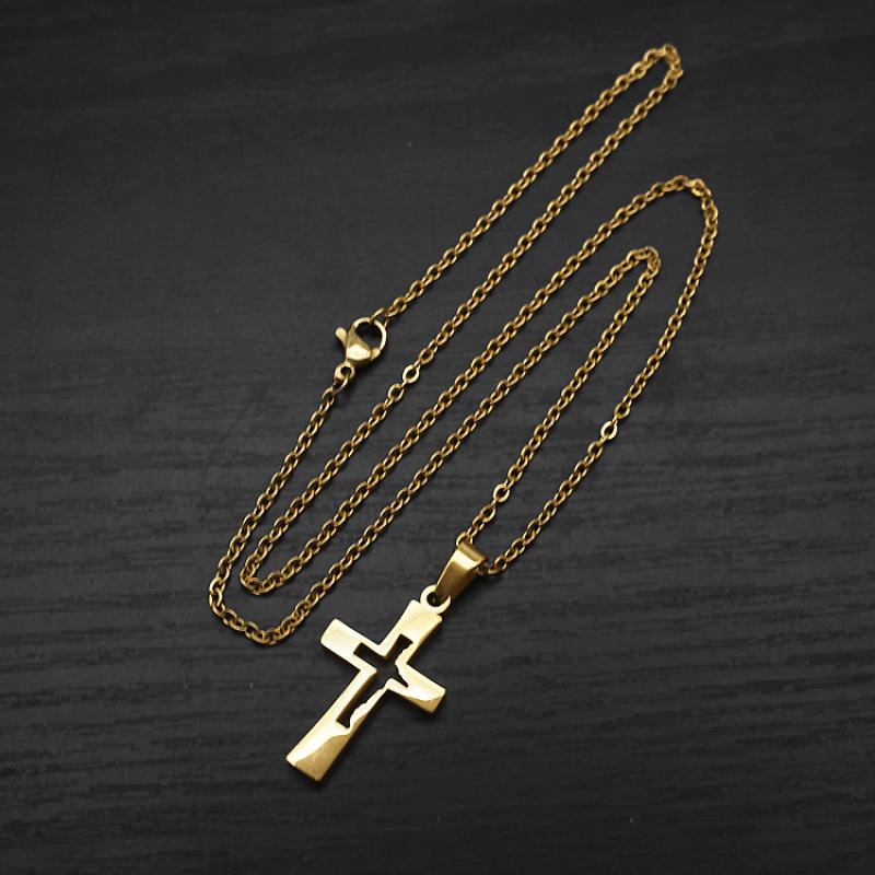 11:Model b gold with 2mm50cmo chain