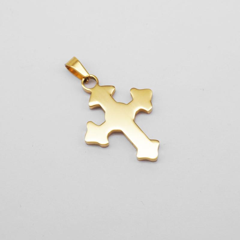 16:C style gold without chain