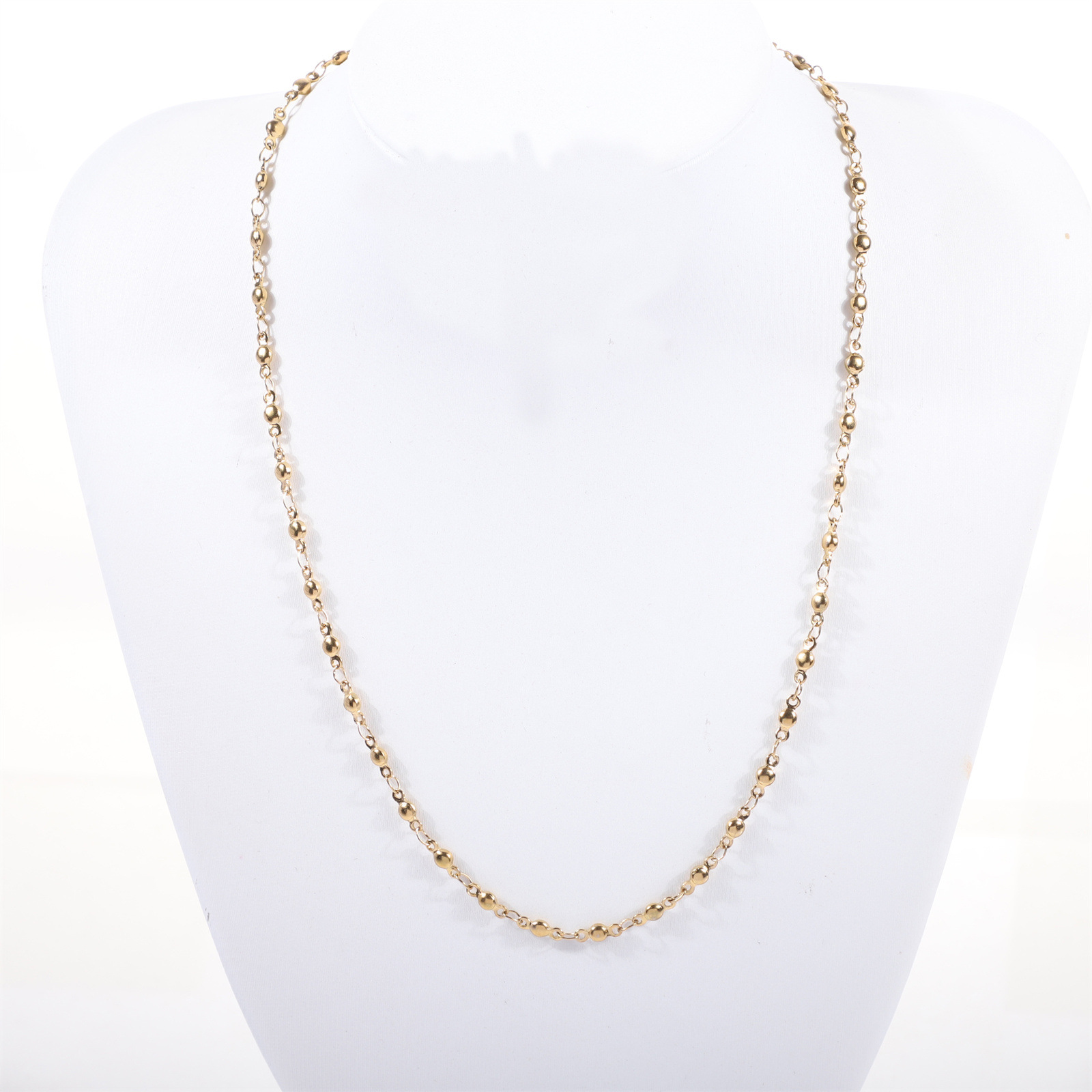 Round beads Necklace:40-5cm