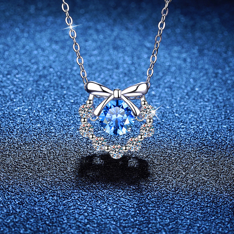 2:Klein blue moissanite