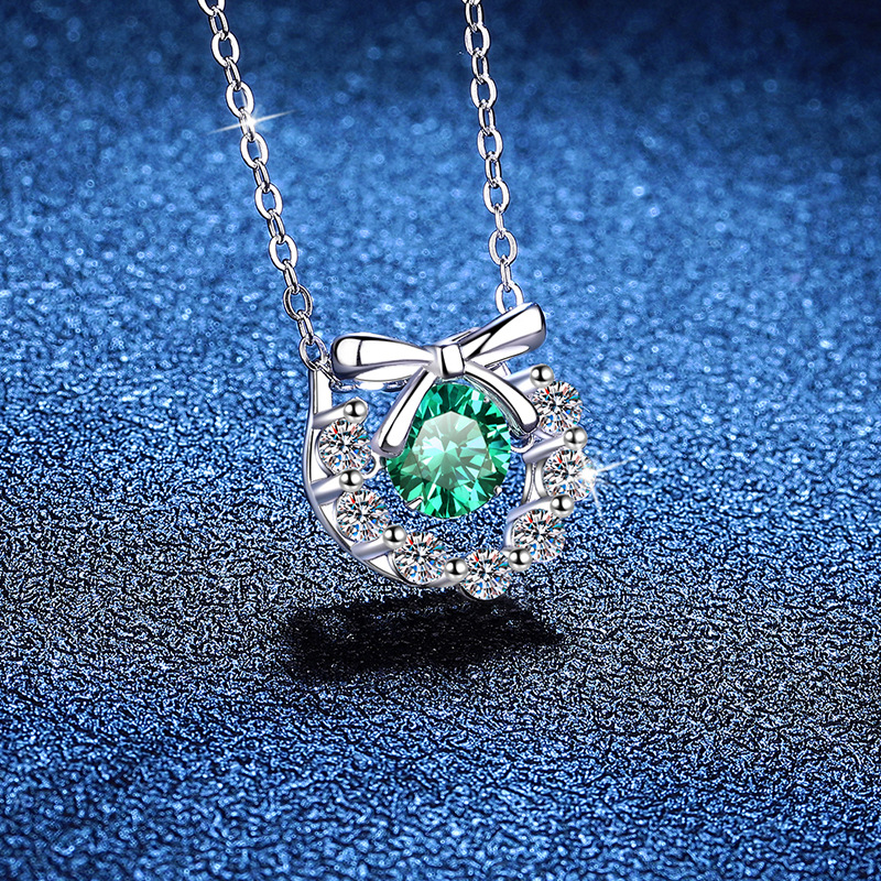 4:Green moissanite