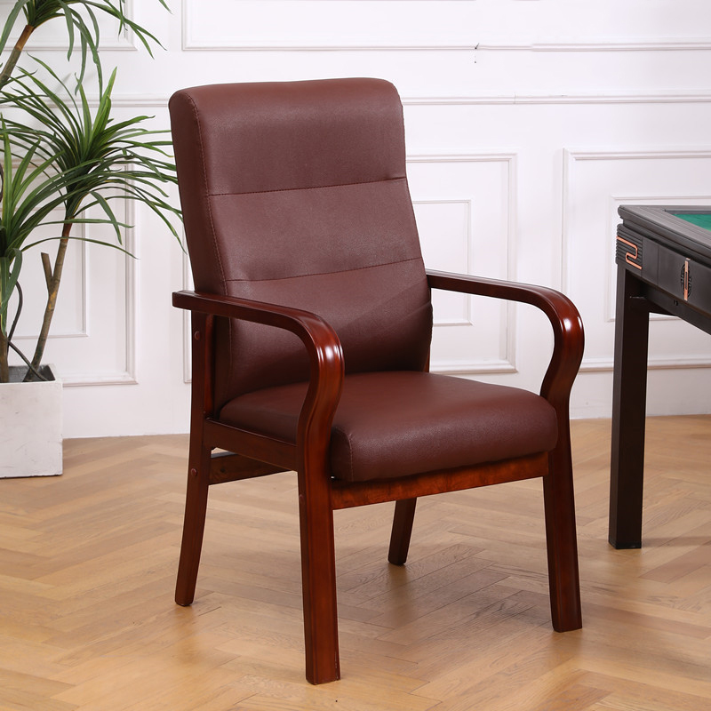 Brown imitation leather 019