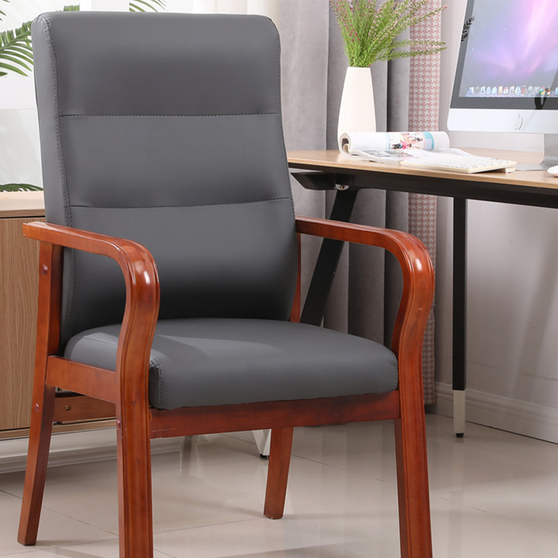 Gray scratch-proof leather 019