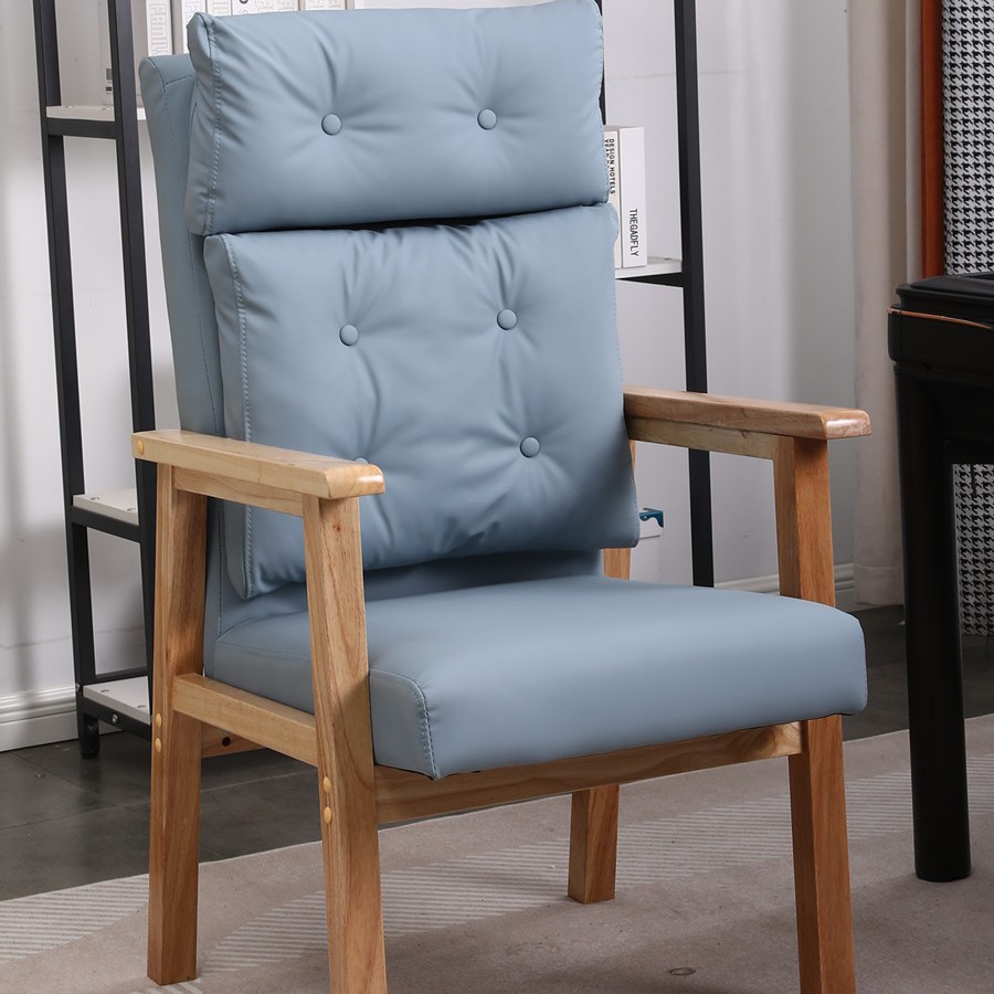 Lake blue walnut and wood color B 608