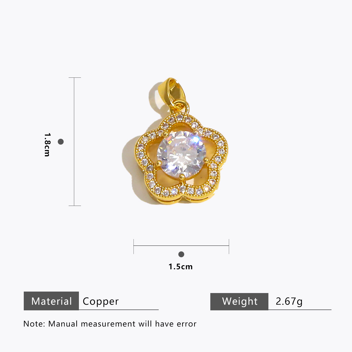 7:Flowers with diamonds