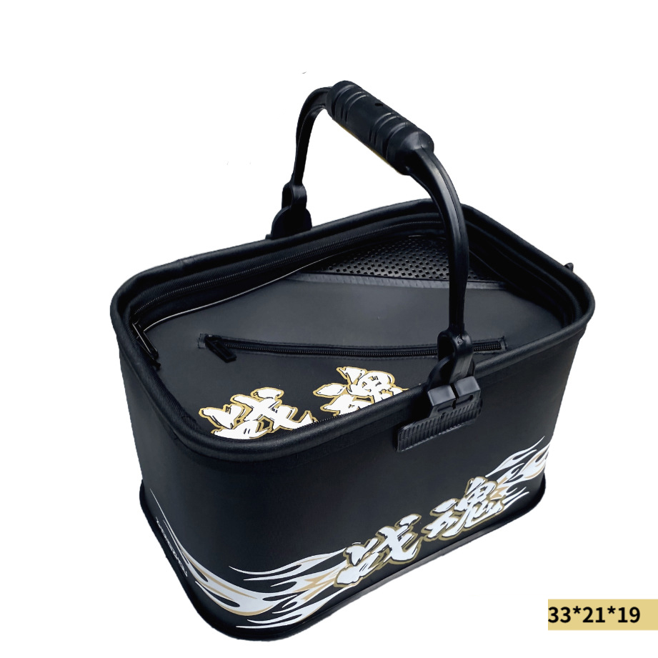 black live fish bucket