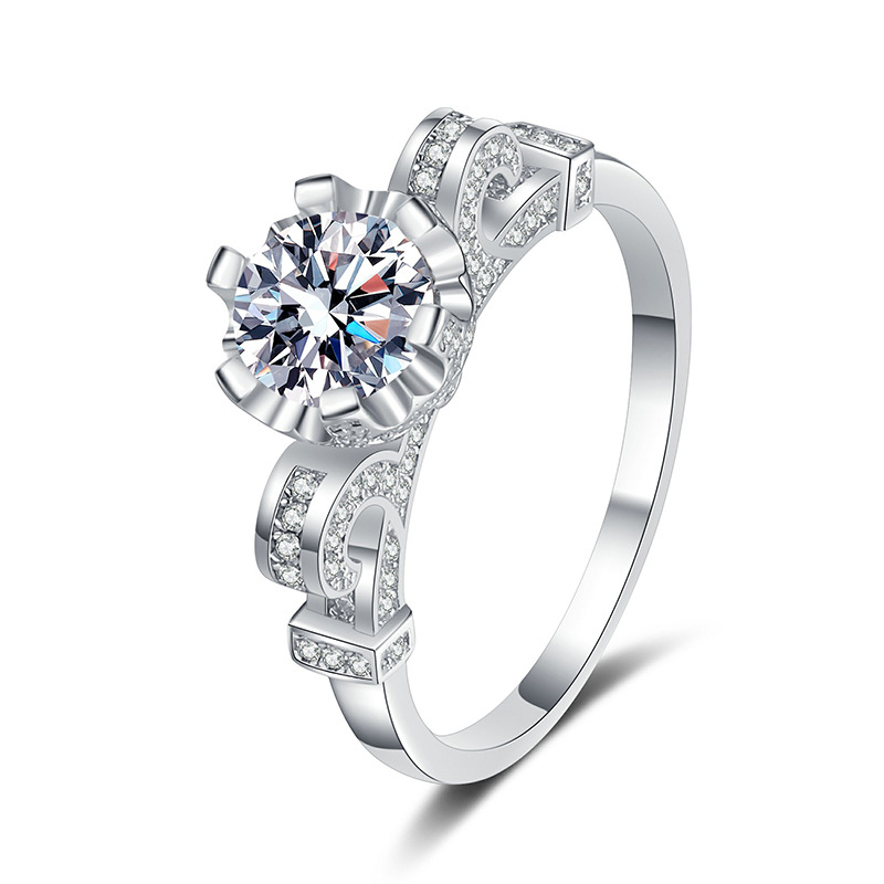 8mm high carbon stone US size 4.5