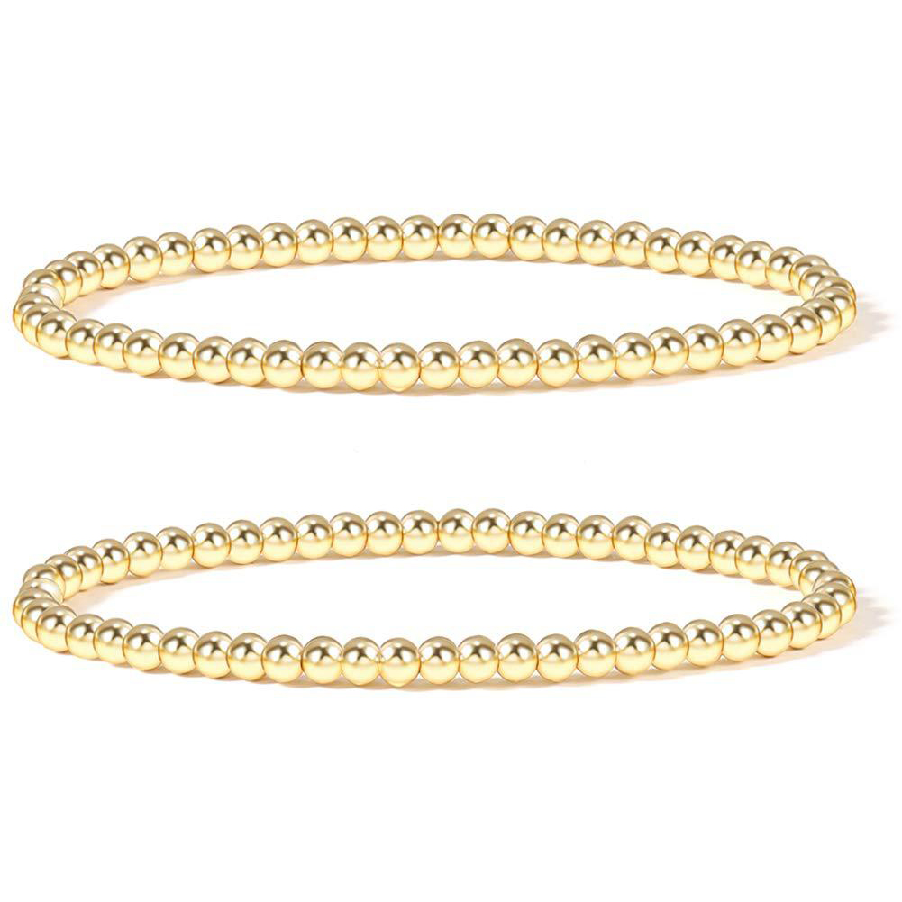 Gold 3-piece set 4mm