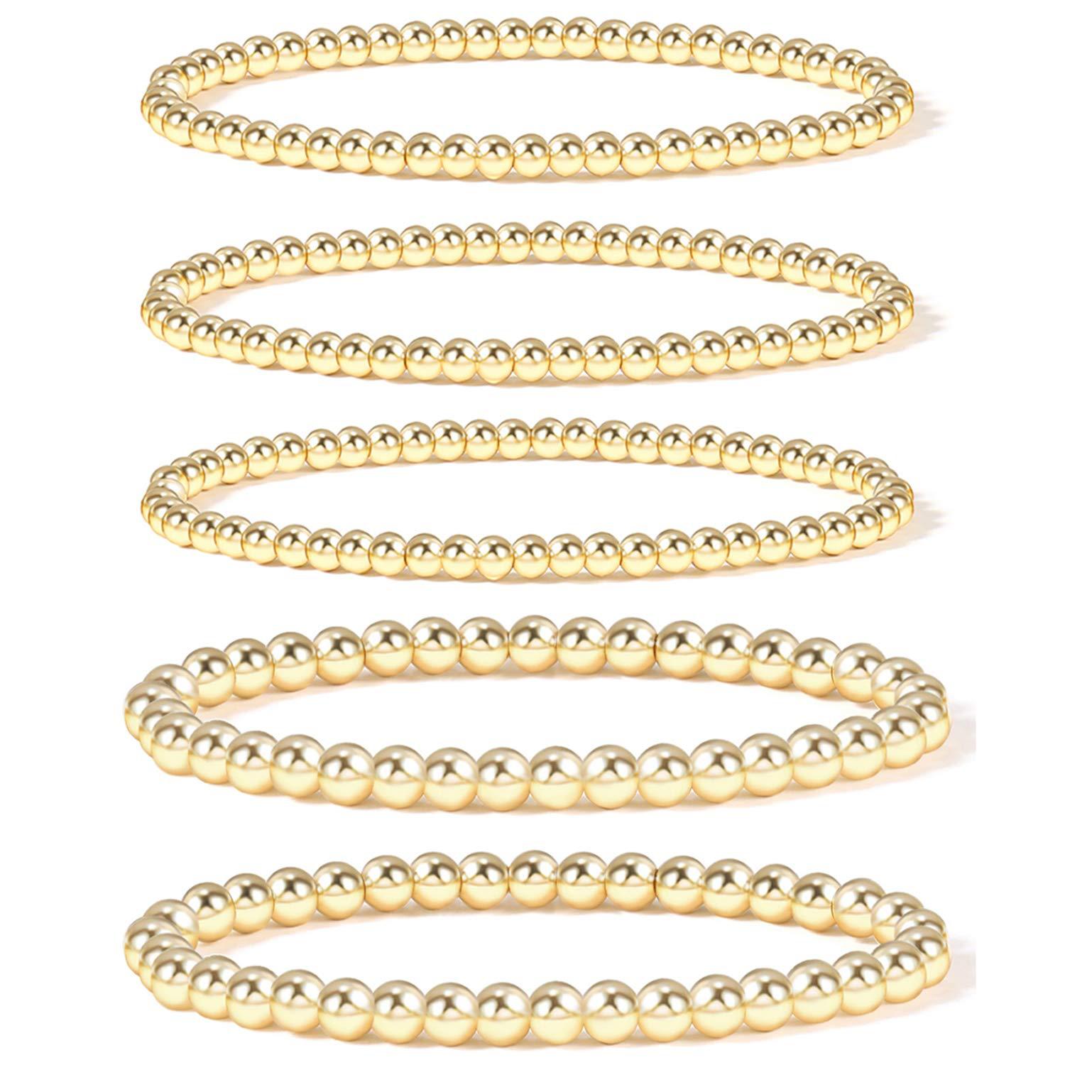 Gold 4-5 piece set 4-6mm