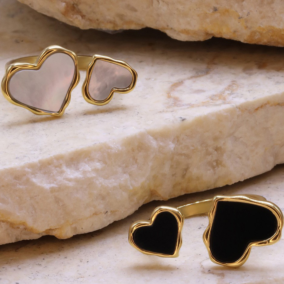 Xzyjz0680 heart gold black