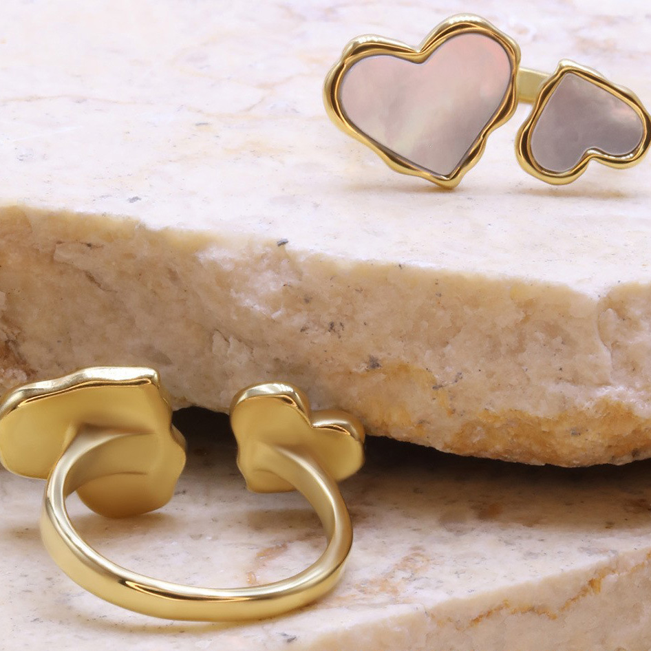 Xzyjz0680-1 heart gold white