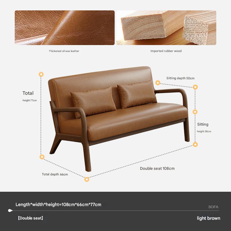 Light luxury double seat