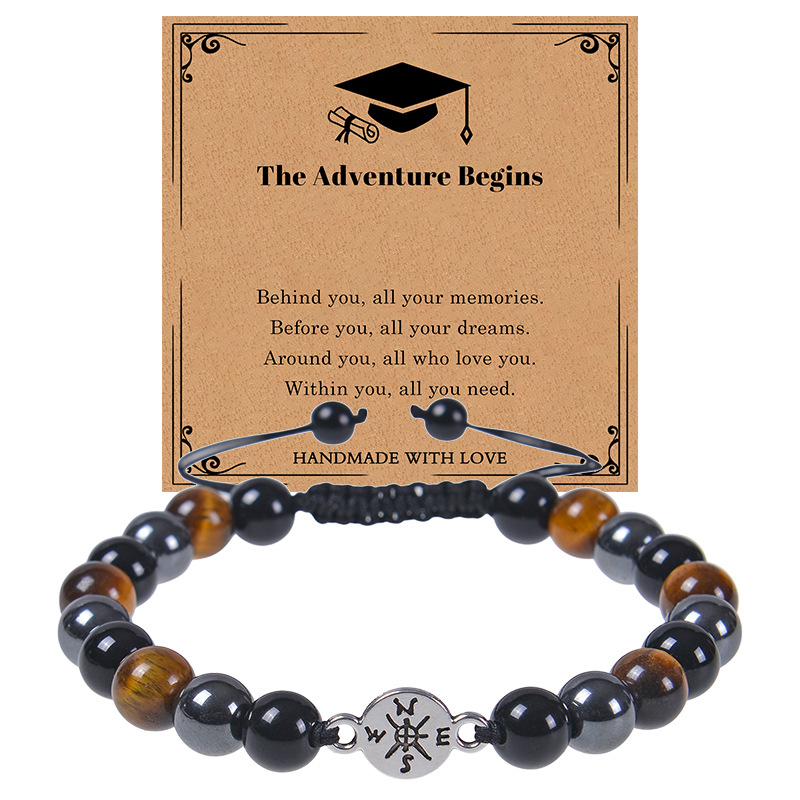 Tiger Eye Bracelet Graduation Day-Card
