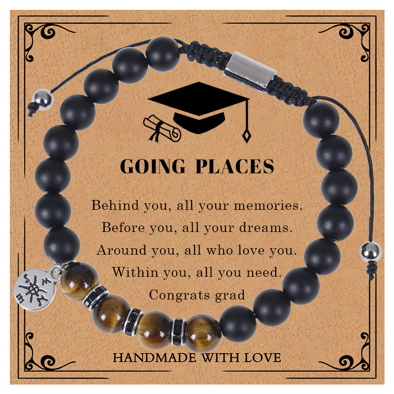 Tiger's eye weave Adventure Begins-Card