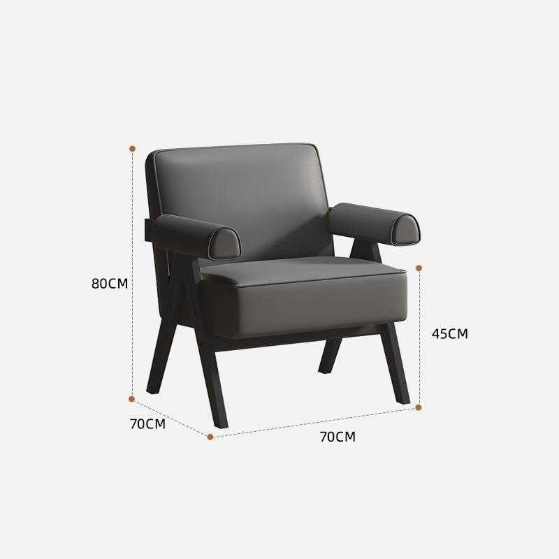 Dark gray   black armrests