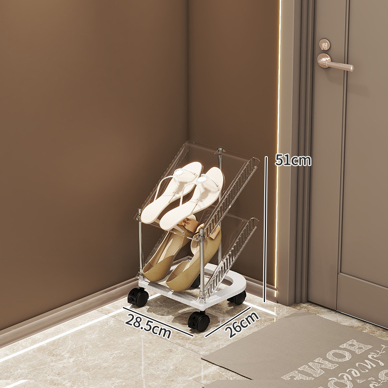 Two-layer white with wheels