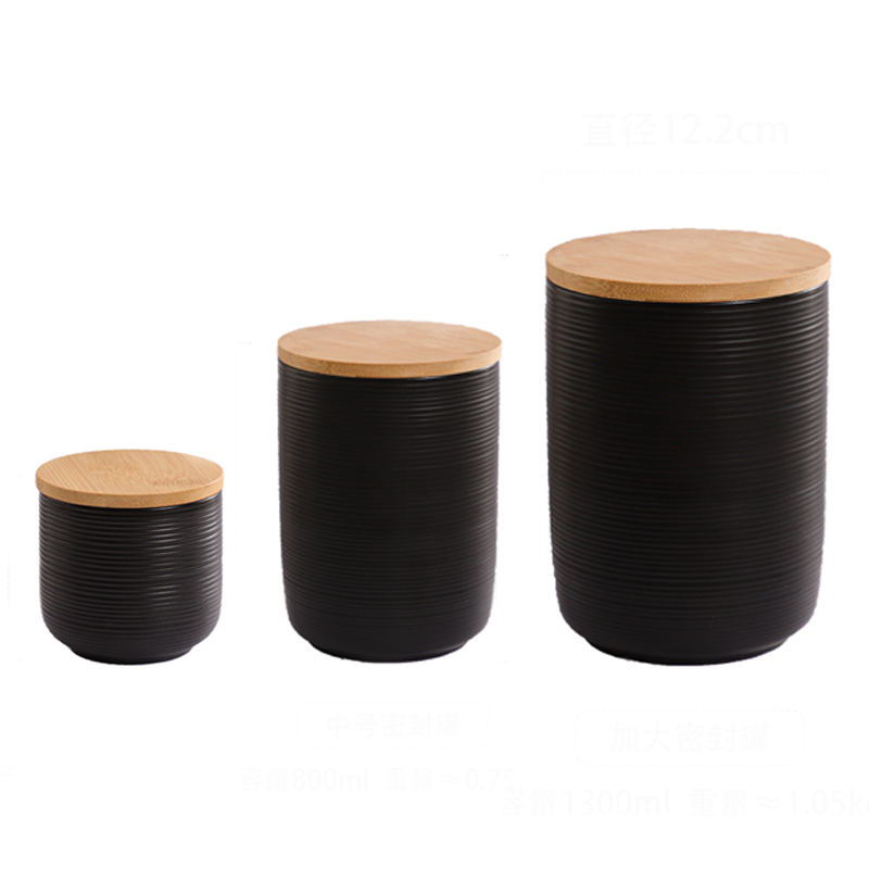 Black three-piece set(no handle)