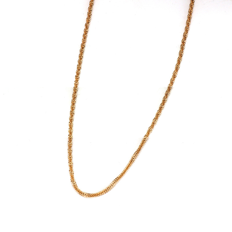 1:18K gold necklace 16-20inch