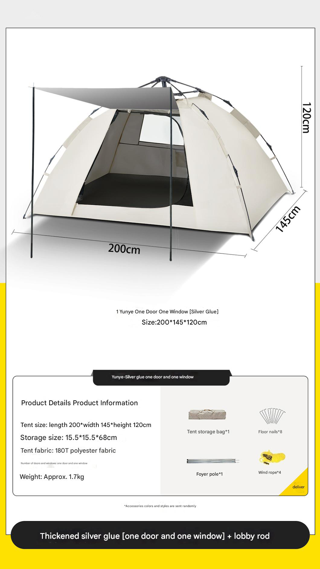 1-2 people [one door and one window]   foyer pole