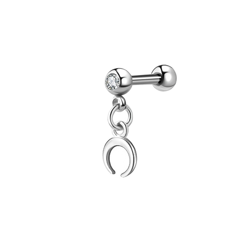 19:Smooth moon 0.8*7*4mm (diamond ball)