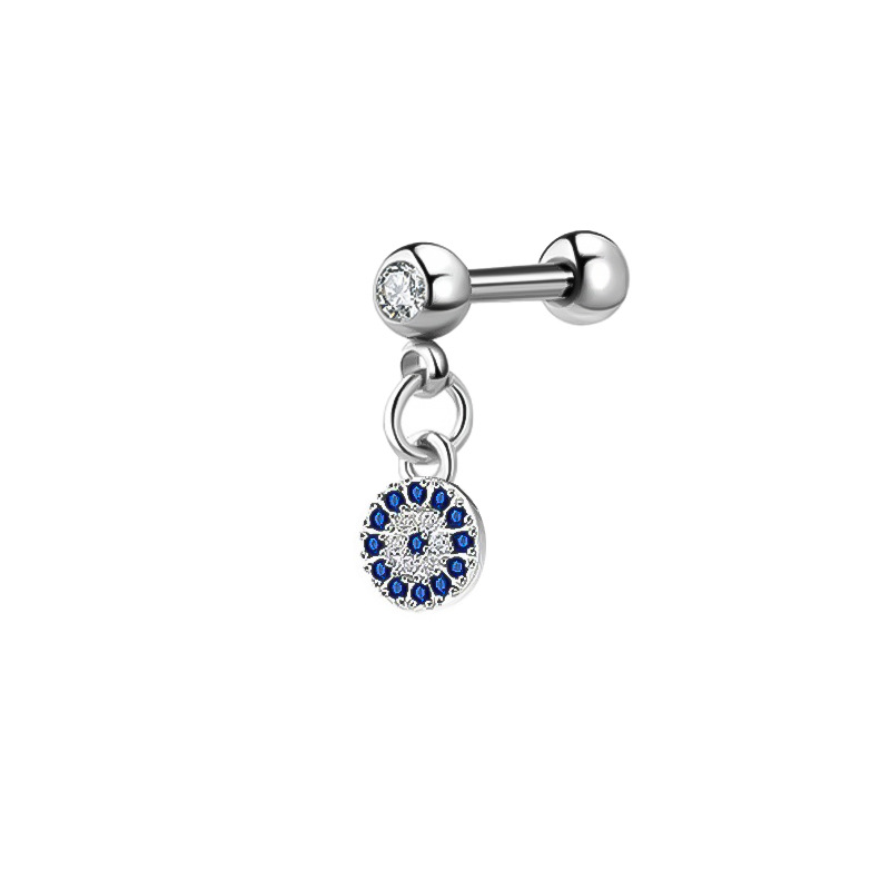 33:Round cake blue 1.2*6*4mm (diamond ball)